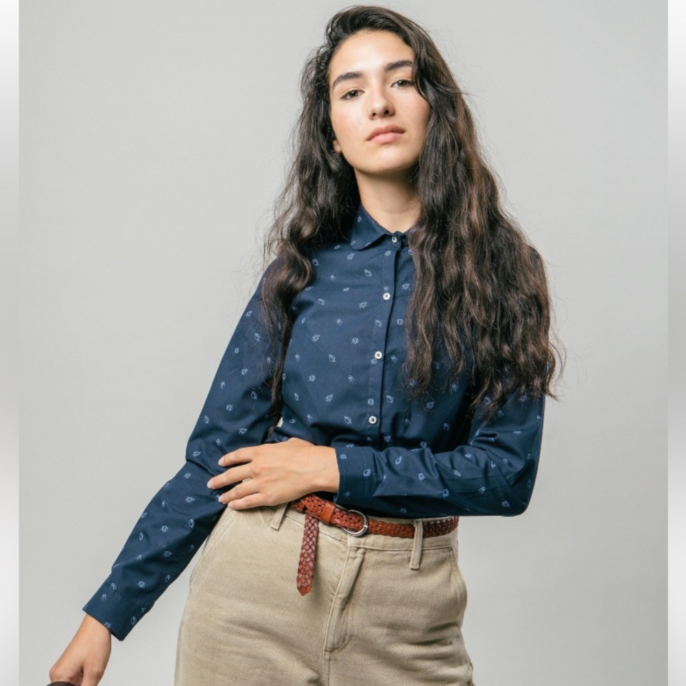Brava fabrics collared shirt